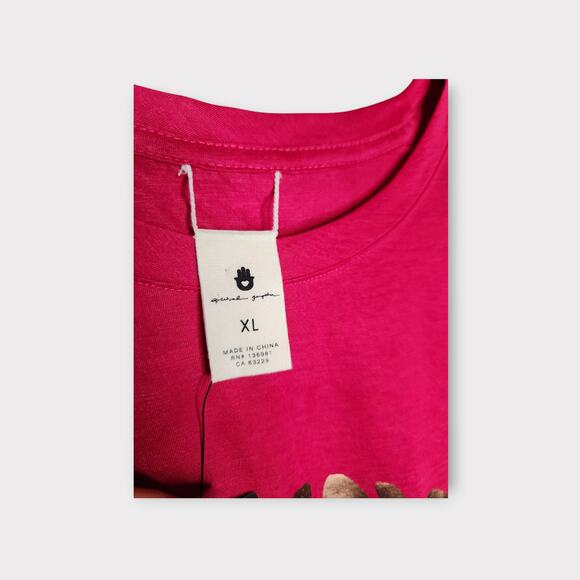 NEW Spiritual Gangster x Peloton Pink Bring Your Spirit Muscle Tank Women’s XL - Picture 4 of 7